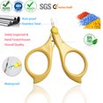 thumbnail image 6 of PAFASON Baby Round Tip Safety Manicure Nail Scissors and Baby Glass Nail File Set, Stainless Steel, Czech Float Glass, Ideal for Infant, Newborns, Babies Toddlers, 6 of 7