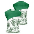thumbnail image 6 of AIEOTT Mens Palm Tree Tank Tops Plus Size Cut Off Shirt Crewneck Sleeveless Tops Hawaii Beach Shirts Summer Casual Tank Tops, 6 of 7