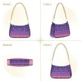thumbnail image 7 of FORMRS Womens Shoulder Bag with Chain Strap Clutch Purse Cute Tote Handbag, Gradient Love, 7 of 7