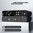 thumbnail image 3 of External Sound Card Mixer USB Computer Driver-Free Sound Card High Sampling Rate Small Mixer for Live Streaming, Guitar,1 x Sound Card Mixer,Black, 3 of 10