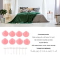 thumbnail image 3 of Ensemble de 16 Pinces à Housse de Couette, Pinces Réutilisables pour Fixateur de Couette pour Couverture Drap Rideau Chaussettes Matelas, 3 of 8