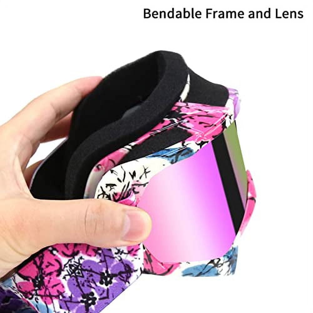 Pink motocross goggles deals