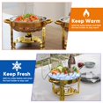 thumbnail image 2 of Juego de platos irritantes Effiq-Rate Gold Round de 5 litros para buffet x4, 2 of 9