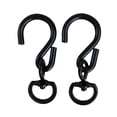 thumbnail image 1 of 2Pcs Swivel Hanging Hooks Plant Hanger Flower Pot Bird Feeder Twisters, 1 of 10
