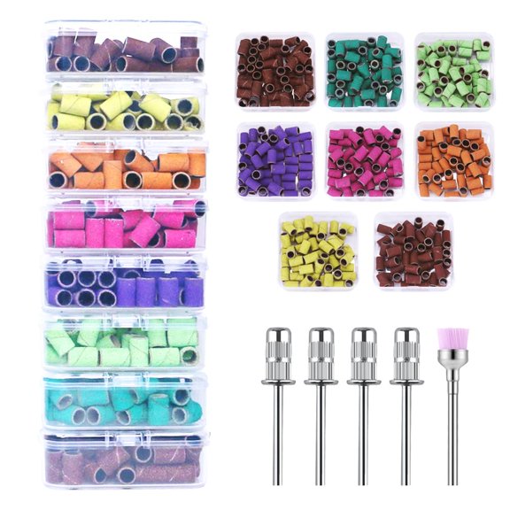 Juego de bandas lijadoras Yreihn, 400 unidades, para taladros de uñas y manicura