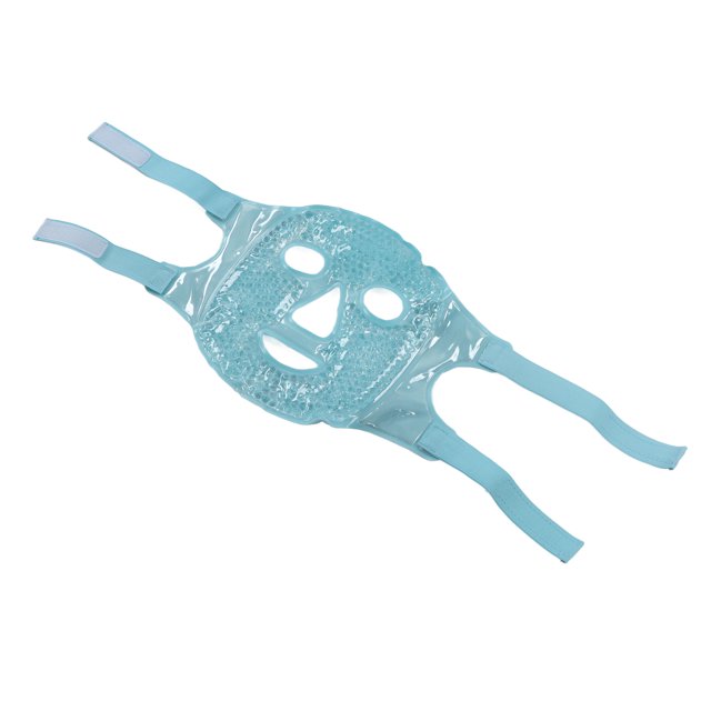 Cubierta Facial De Hielo Caliente, Cubierta Facial De Gel De Enfriamiento Flexible Y Segura, Alivio De La Hinchazón Suave Para El Hogar