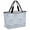 Light Blue, variant on Black Skeleton Beach Bag for Women, Large Breathable Mesh Beach Tote Bag, Light Blue Horror Skull Vintage Chic Art Sandproof Lightweight Travel Bags for Vacation Picnic Swimming Pool 15.7"x15.7"x9.1"