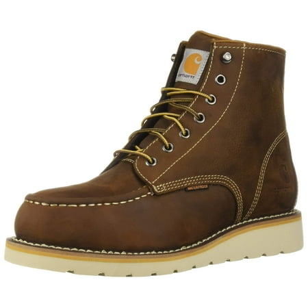Carhartt Men s 6 Inch Waterproof Wedge Boot Steel Toe Industrial Oil Tanned Leather 11 W US