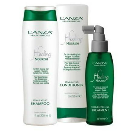 Lanza Healing Haircare - Nourish Anagen 7 System 3 Step Starter Kit ( #1 - 3 Step Starter kit   5.1 oz Shampoo - 5.1 oz Conditioner - 2 oz