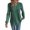 Blackish Green, variant on Women Long Sleeve V Neck Sweatshirt Fall Fashion Tops Loose Fit Casual Pullover Comfort Stretch Fabric Trendy Street Style L Size Blackish Green