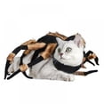 thumbnail image 2 of Wuffmeow Halloween Pet Cosplay Spider Costume For Small Medium Dogs Cat, 2 of 8