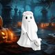 thumbnail image 1 of Halloween ghost dog walking decorations home garden decorations, 1 of 5
