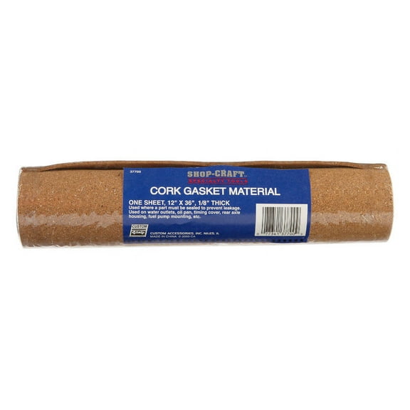 GASKET CORK 12"X36"X1/8" (Pack of 1)