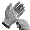 thumbnail image 2 of Anti Cut Proof Gloves HPPE Anti Cut Level 5 Safety Work Gloves Cut Resistant Gloves, 2 of 5