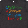 thumbnail image 4 of Inktastic Oregon My Grandma and Grandpa Love Me Youth T-Shirt, 4 of 5