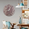 thumbnail image 2 of MONIPA Modern Large Luminous Wall Clock Glow in The Dark Quartz Home Decor Night Clocks, 2 of 2