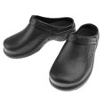 thumbnail image 4 of Men Women Cook Nursing Shoes Ultralite Clogs Resistant Work Clog with Strap 38 Black, 4 of 9
