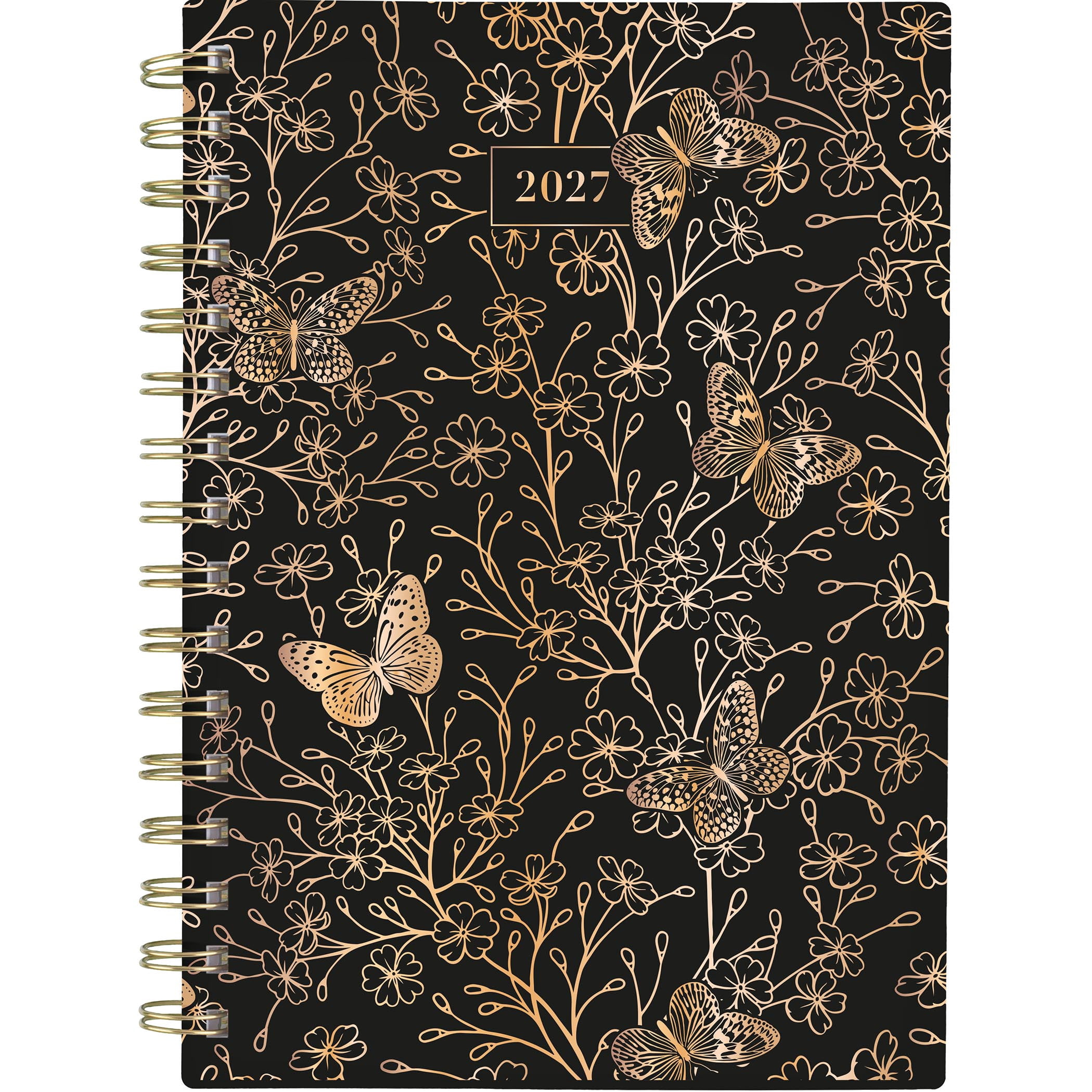 2027 Cambridge® Golden Butterfly Weekly and Monthly Planner, Small