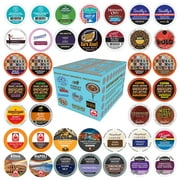 Crazy Cups Coffee Pod Variety Pack, Single Serve Cups, Original Version, Bold & Dark Roast, 40 Count