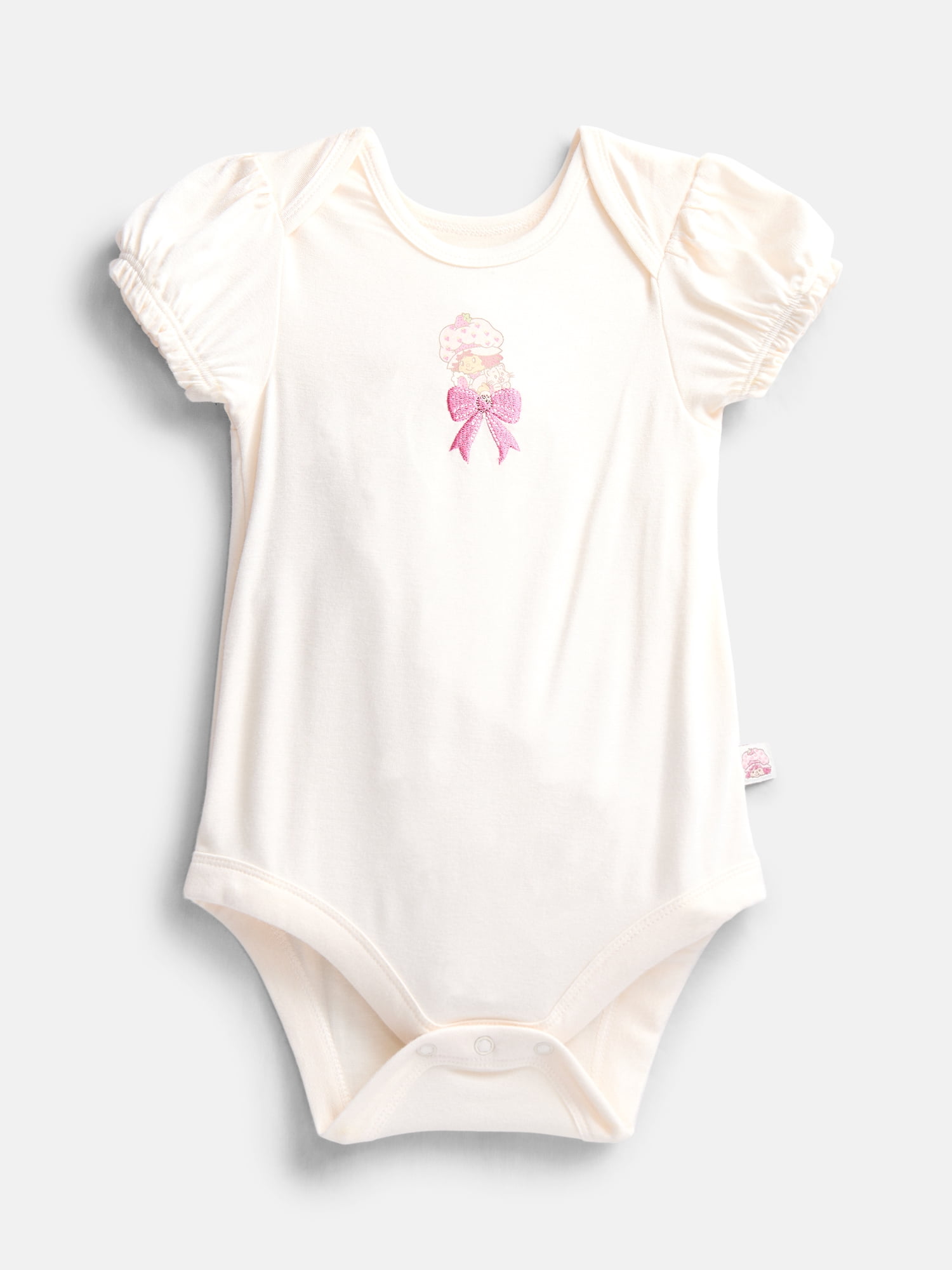 Strawberry Shortcake Baby Hooded Cardigan, Bodysuit and Pants, 3-Piece Outfit Set, Sizes Newborn-18M