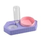 thumbnail image 4 of Comederos para perros y gatos, bebederos y bebederos desmontables. doble violeta, 4 of 9