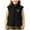 Black, variant on Youth Hooded Casual Coat with Fleece Jacket, Medium to Large