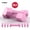 Pink, variant on FitRx 5 lb Adjustable Dumbbells 4-in-1 Hand Weights for Home Gym, Green 2-Pack