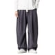 thumbnail image 1 of Kalauyu Men's Cargo Pants Joggers Casual Baggy Stretch Sweatpants Hiking Drawstring Pants with Pockets, 1 of 6