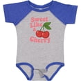 thumbnail image 3 of Inktastic Sweet Like a Cherry Cute Cherry Illustration Boys or Girls Baby Bodysuit, 3 of 5