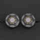thumbnail image 1 of Luz lateral de señal Universal para motocicleta, 2 uds., luz de advertencia impermeable de 12V, luces de conducción de motocicleta con brillo Azul Yotijar Luces de señal de giro, 1 of 10