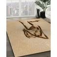 thumbnail image 2 of Ahgly Company Indoor Rectangle Patterned Light Brown Area Rugs, 8' x 10', 2 of 6