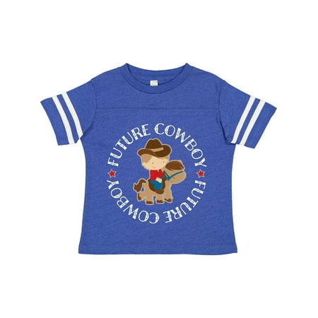 

Inktastic Future Cowboy Boys Western Outfit Gift Toddler Boy Girl T-Shirt