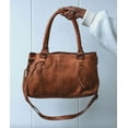 thumbnail image 2 of Bed Stu Women's Rocka Leather Satchel Bag Tan One Size, 2 of 6