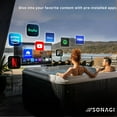 thumbnail image 3 of SONAGI 65” UHD Full-Sun Outdoor Smart TV (WebOS) with Waterproof Remote, 3 of 6