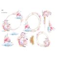 thumbnail image 5 of 1Pcs Film Photo Book Tape Paper Diary Unicorn Scrapbook Craft Home Decor Stickers, 5 of 5
