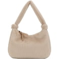 thumbnail image 1 of LHSHID Women Girls Trendy Elegant Fuzzy Faux Fur Tote Hobo Handbag Fluffy Soft Lightweight Shoulder Top Handle Bag Purse, 1 of 6