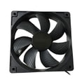thumbnail image 1 of HEANUJJ fans for pc Computer Fan Black for Heat Management 1Pack, 1 of 8