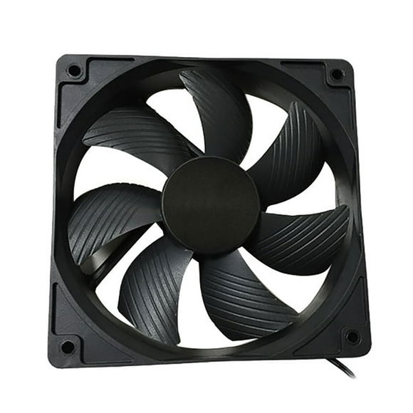 HEANUJJ fans for pc Computer Fan Black for Heat Management 1Pack