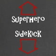thumbnail image 2 of CafePress - Superhero/Sidekick Maternity Dark T Shirt - Maternity Dark T-Shirt, 2 of 3