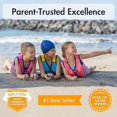 thumbnail image 2 of Limmys Premium Kids & Toddler Swim Training Vest, Neoprene Buoyancy Swim Aid with Adjustable Float System and Crotch Strap, UV Resistant, for Boys & Girls, 2 of 5