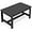 1 Piece-black, variant on ZOPan Rectangle Outdoor Coffee Table, HDPE Patio Coffee Table, Navy
