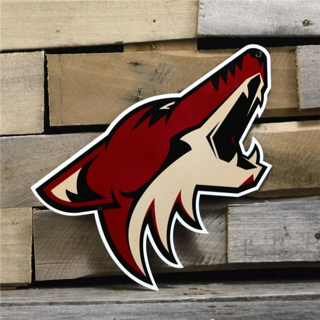 Authentic Street Signs 90221 Logo en Acier Phoenix Coyotes de 12 Po