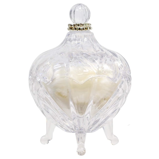 Tarro de polvo Lady Primrose Tryst con seda para quitar el polvo, 30 ml