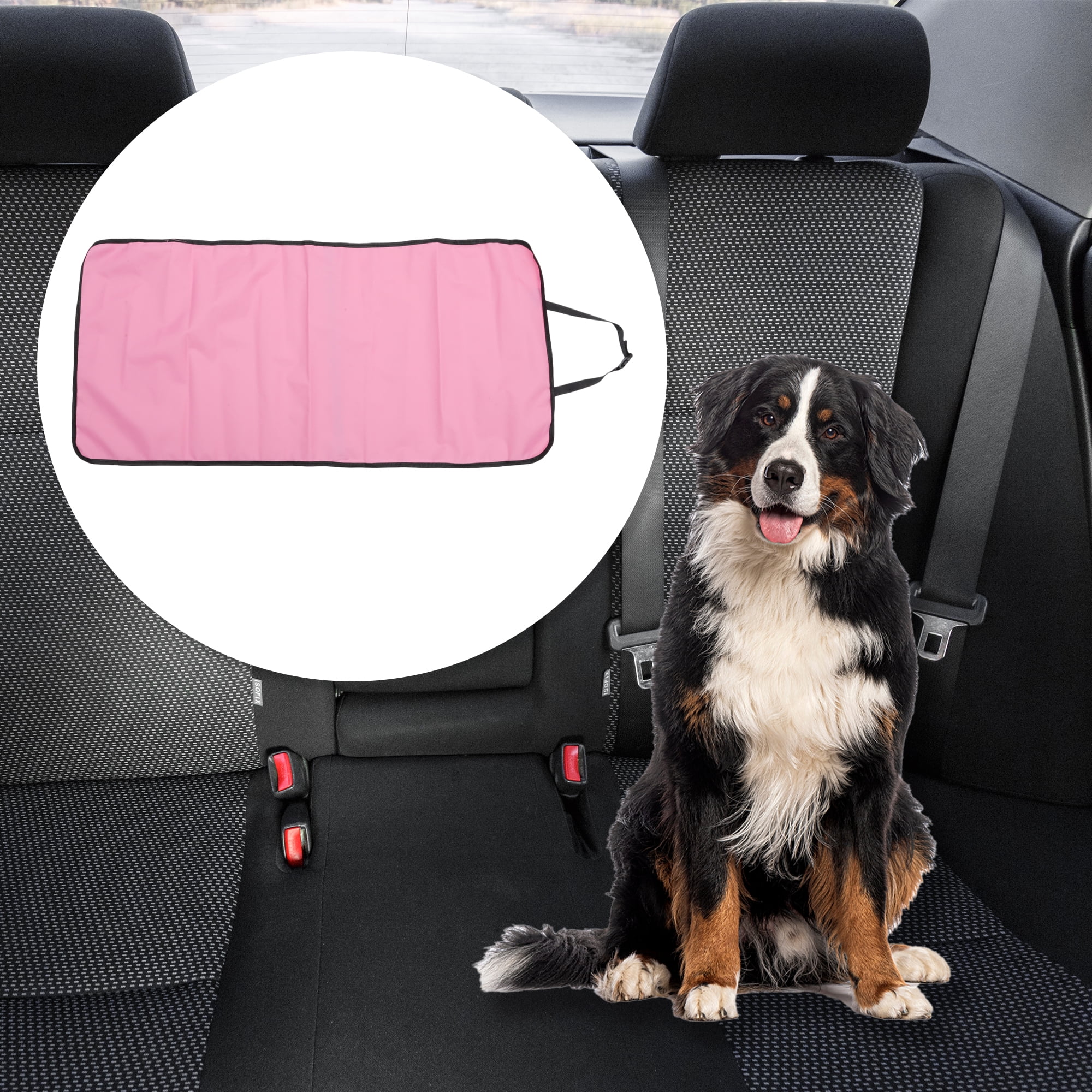 Unique Bargains Universal Waterproof Removable Car Seat Cover Pink