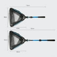 thumbnail image 5 of Folding Fishing Net Anti-slip Telescopic Aluminum Handle Fine Mesh Professional Angling Triangle Retractable Fish Landing Net Catcher Fishing Supplies, 5 of 6