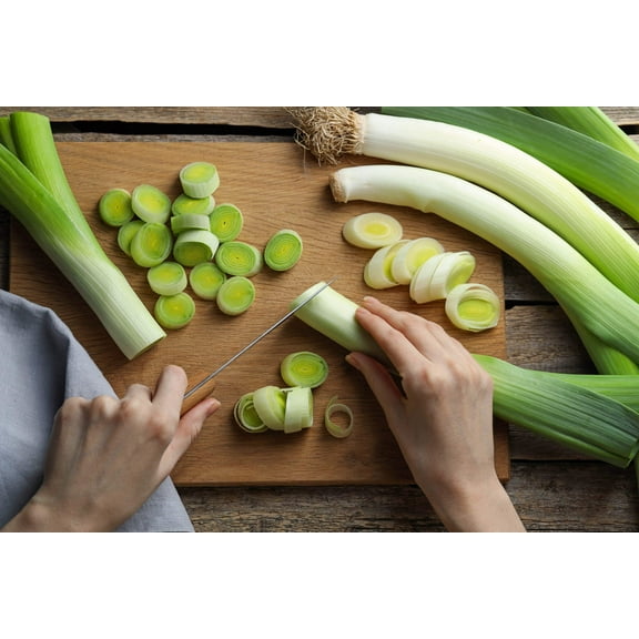 500 * Seeds BROAD LONDON LEEK Allium Porrum Heirloom White & Green Vegetable Seeds