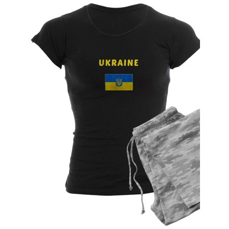 

CafePress - Ukraine Ukrainian Travel Flag Kiev Pajamas - Women s Dark Pajamas