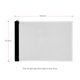 thumbnail image 5 of Caja de luz de rastreo LED ultrafina A4 Almohadilla de luz alimentada por USB, 5 of 7
