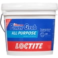 thumbnail image 3 of Loctite Power Grab Express All Purpose Construction Adhesive, White, 1 Gallon Pail, 1 Pack - Versatile Construction Glue for Cement, Tile, Wall & More, 3 of 5