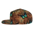 thumbnail image 3 of Easygdp Vintage Butterfly Green Baseball Cap with Adjustable Flat Suitable for Head Circumference 22.4-23.6 in, 3 of 9